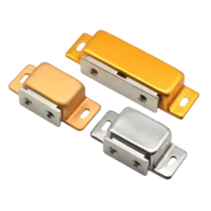 XK809铝合金闭门器橱柜衣柜家具五金厨房阻尼器缓冲器门挡吸盘磁吸