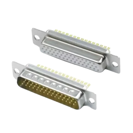D-SUB 44Pin 公头连接器 HDB 44Pin 公头焊接型 DB 44 针连接器 适用于线缆