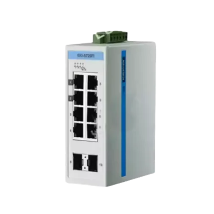 研华 EKI 5729FI 8 端口 2 SFP 千兆工业非网管以太网 ProView 交换机