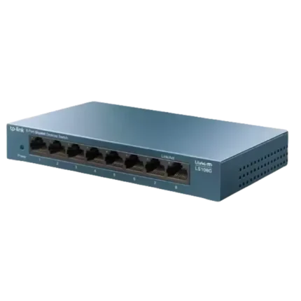 全新 TP Link LS108GP 8 端口以太网千兆桌面交换机 8 个 10/100/1000Mbps 端口