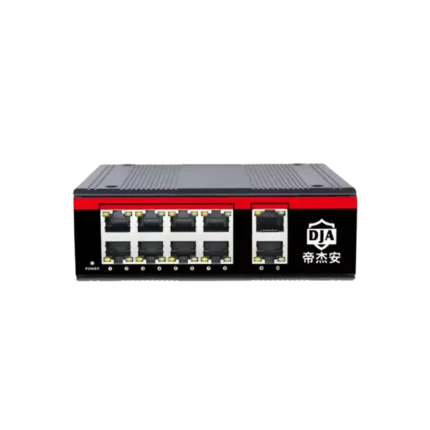 OEM/ODM工业以太网POE交换机8*100Mbps&2*100Mbps工业网络交换机
